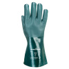 PORTWEST A835 / Dvakrát máčané PVC rukavice 35 cm - zelená XXL