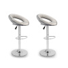 2x Barová stolička AGA MR2043Grey-2 - sivá