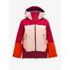 Skialp bunda dámska Peak Performance Vislight Gore-Tex C-Knit Jacket - tech burgundy/peach fuzz