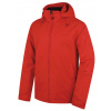 HUSKY pánska hardshell bunda Nelory M, červená - XL