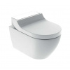 Geberit AquaClean Elektronický bidet Tuma Comfort s keramikou, Rimfree, SoftClosing, biele sklo 146.292.SI.1