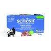 Výhodné balenie Schesir Complete Nutrition filety v želé 24 x 50 g - tuniak s bielou rybou