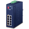 Planet IPOE-470-12V PoE priemyselný injektor, 8x 1Gb, 4x 802.3bt 95/240W, DIN, IP30, -40~75°C, 12-54VDC