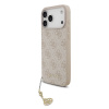 Guess 4G Charm zadný kryt pre iPhone 17 Pro Max Tone on Tone Pink