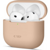 Tech-PČervenáect Etui Tech-PČervenáect Silicone Na Apple Airpods 4 - Beżowe B-9697
