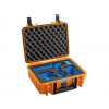 BW Outdoor Case Type 1000 for GoPro Hero 12 fits even GoPro Hero 9/10/11 orange