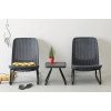 Záhradný nábytok Keter Rio Patio set grafitový