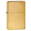 Zippo Vintage Brushed Brass 23002 + možnost gravírování