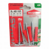 Hmoždinky do betónu Wkręt-Met 8 x 40 mm 4 ks