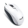 Genius DX-110, drôtová myš, 1000 dpi, USB, biela 31010116109
