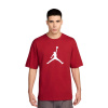 Pánske tričko s krátkym rukávom NIKE-JORDAN JUMPMAN SS HBR TEE 2 GYRED/WHITE Červená L 2026