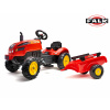 FALK šliapací traktor 2046AB X-Tractor s vlečkou a otváracou kapotou