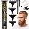 RETRO akumulátorový zastrihávač vlasov a fúzov - zastrihávač LCD 1200 mAh