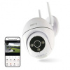 EMOS GoSmart Vonkajšia otočná kamera IP-800 WASP s WiFi, biela H4057