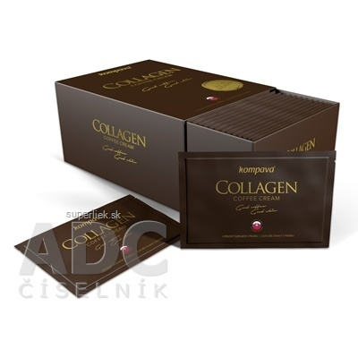 kompava COLLAGEN Coffee Cream vrecúška (prášok do kávy) 30x6 g, 8586011215913