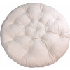 Okrúhly vankúš Manufaktura Tex z tkaniny so silikónovou guľôčkou 100 cm
