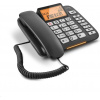 SIEMENS Gigaset DL580 - standardní telefon s displejem, barva černá S30350-S216-R601
