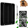 Elektrický ventilátor Solar Dual Fan pre karavany, skleníky