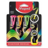Zvýrazňovač Maped Fluo Peps Flex sada 4 farieb