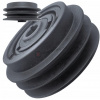 Odstredivá spojka s remenicou 135x19mm 2 remene 13mm