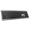 C-TECH Klávesnice Quallis KB-118 Dual mode, bezdrátová, BT5.0 + 2,4GHz, scissors tlačítka, USB nano receiver, CZ/SK KB-118