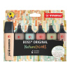 Zvýrazňovač STABILO BOSS ORIGINAL Nature COLORS - 6 ks sada