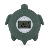 PETITE&MARS Teplomer silikónový digitálny do vody Turtle Terry Misty Green 0m+