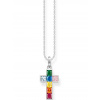 Thomas Sabo KE2166-477-7 Cross Necklace, adjustable