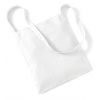 Westford Mill Nákupná taška s dlhým popruhom WM107 White 34 x 40 cm