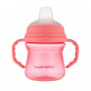 Canpol Babies nevylievací hrnček s mäkkým náustkom ružový 150 ml