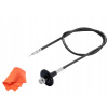 Mechanická spúšťacia hadička JJC TCR70BK s aretáciou, dĺžka 70cm pre fotoaparát