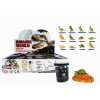 Teddies Sliz - hmota 80g Dinosaurus 6cm mix druhov 24ks v boxe
