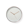 Hodiny analógové NEDIS biele/ružové zlato CLWA013PC30RE 30 cm
