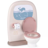 SMOBY Baby Nurse Obojstranné WC Kúpeľňa pre bábiky s príslušenstvom