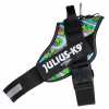 Julius-K9 IDC Powerharness Daycare - postroj pre psa, s odrazkami, farebný mestský vzor - 1
