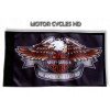 Vlajka Harley Davidson na stožiari motocykla (Vlajka Harley Davidson na stožiari motocykla)
