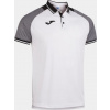 Joma Polokošeľa ESSENTIAL II POLO WHITE-BLACK S/S Veľkosť: 2XS