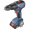 Akumulátorový príklepový vŕtací skrutkovač Bosch GSB 18V-50 06019H5100