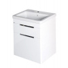 Sapho ELLA umývadlová skrinka 46,5x65x38,5cm, 2x zásuvka,biela SPH 70052