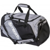 Športová taška Meatfly cestovná taška Rocky, Black/Grey (MF-22000250)