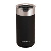 QUOKKA Boost Carbon Black, nerezový termo hrnček, so sitkom, 400ml