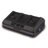 Scheppach SDBC2.4A 20 V IXES duálna nabíjačka 2,4 A