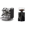 Rocket Espresso Mozzafiato FAST V, black + Eureka Mignon Silenzio 55, BL black