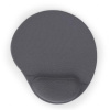 GEMBIRD Gel mouse pad with wrist support, grey MP-GEL-GR Gembird
