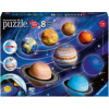 Ravensburger 3D Puzzle Planetensystem 11668 - Planeten als 3D Puzzlebälle - Sonnensystem für Kinder