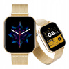 ZLATÝ DÁMSKY SMARTWATCH S FUNKCIOU HOVORU, ŠPORTOVÝMI REŽIMAMI -ANDROID / IOS