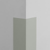 VMBal Plastová ochrana rohu LUX - ŠEDÁ - 25 x 50 mm x 1 m - samolepiaca