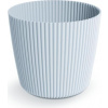 Prosperplast Kvetináč plast sivý 19,6 x 19,6 x 17,3 cm