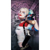 CUKROVÁ TLAČ jedlý obrázok na tortu Cukrová hmota Harley Quinn Margot Robbie+MENO