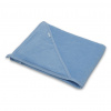 Detská froté osuška s kapucňou New Baby Comfortably 80x80 cm blue
